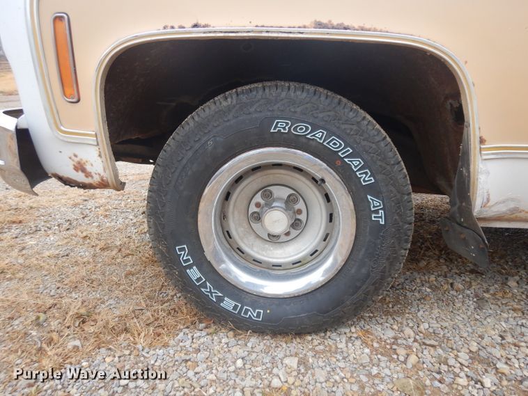 image for item EY9041 1977 Chevrolet Silverado 10  pickup truck