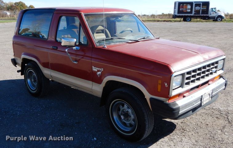 image for item FG9654 1985 Ford Bronco II Eddie Bauer  SUV