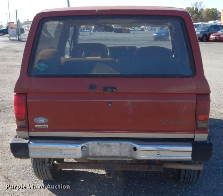 image for item FG9654 1985 Ford Bronco II Eddie Bauer  SUV