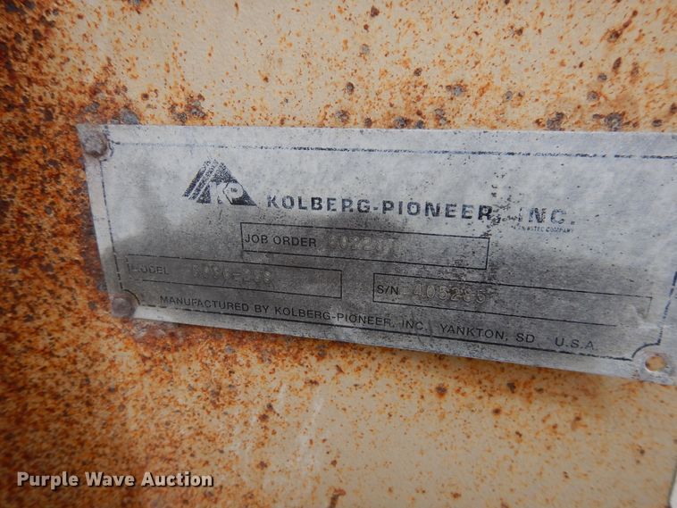 image for item FR9042 Kolberg Sand Prep 5036-258 conveyor