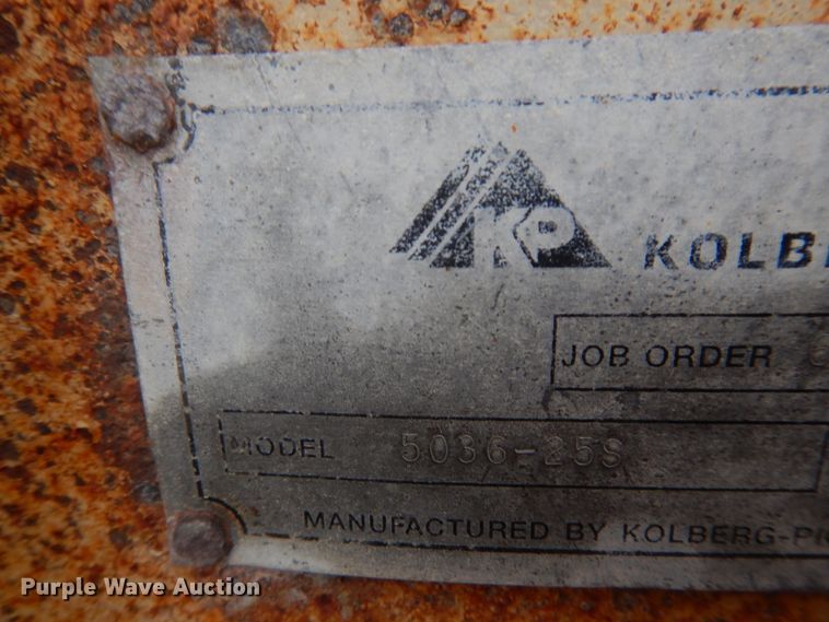 image for item FR9042 Kolberg Sand Prep 5036-258 conveyor