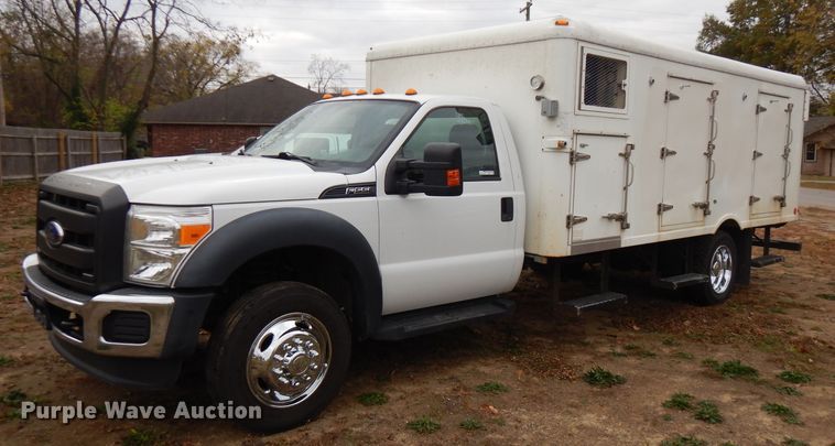 image for item FW9811 2015 Ford F550 Super Duty  refrigerated truck