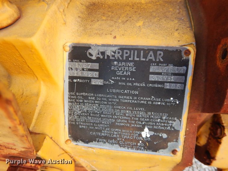 image for item FW9883 Caterpillar D330B  engine