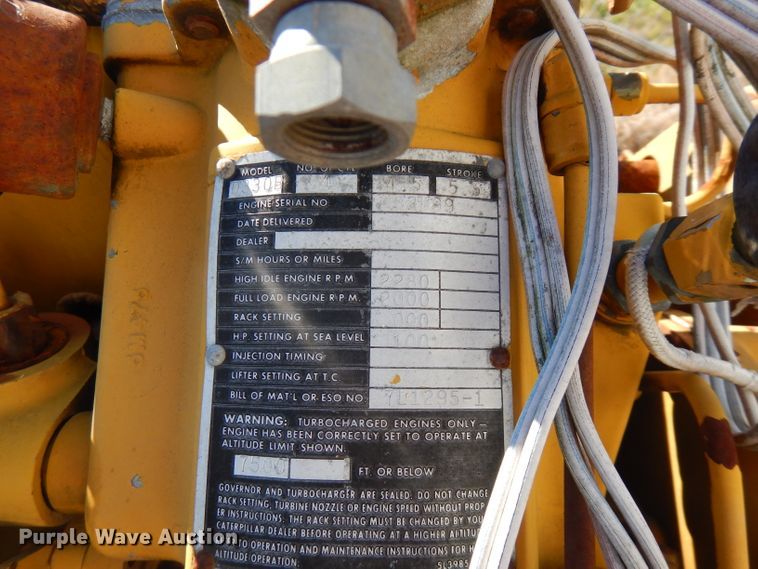 image for item FW9884 Caterpillar D330B  engine