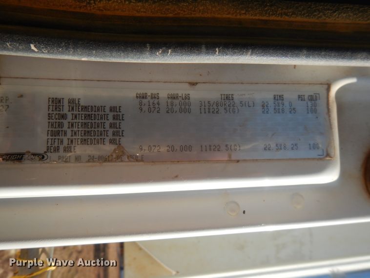 image for item FW9909 2000 Freightliner FL80  water truck