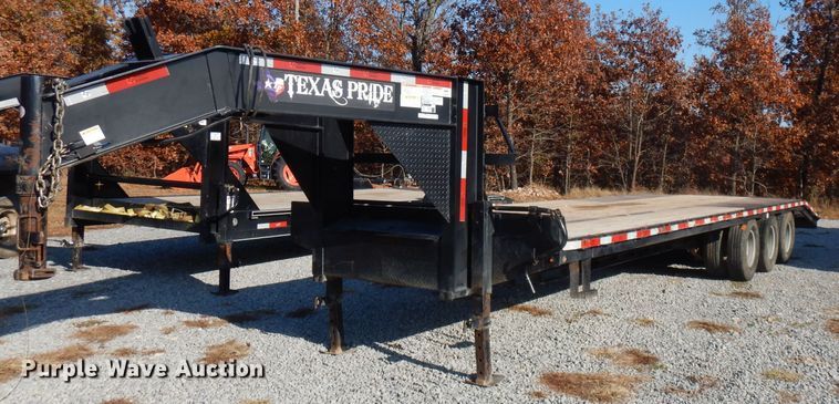 image for item FW9911 2018 Texas Pride GT827536KGN equipment trailer