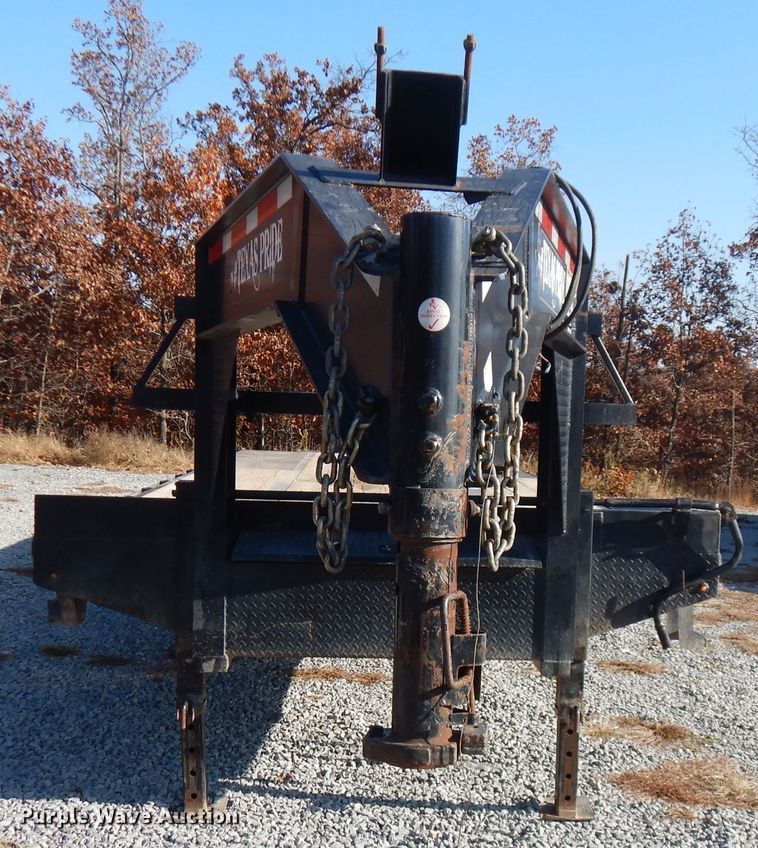 image for item FW9911 2018 Texas Pride GT827536KGN equipment trailer