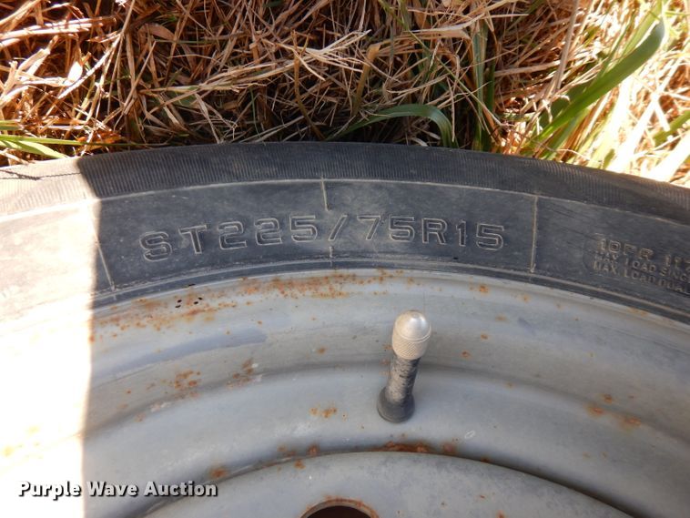 image for item FW9948 Shop built utility trailer