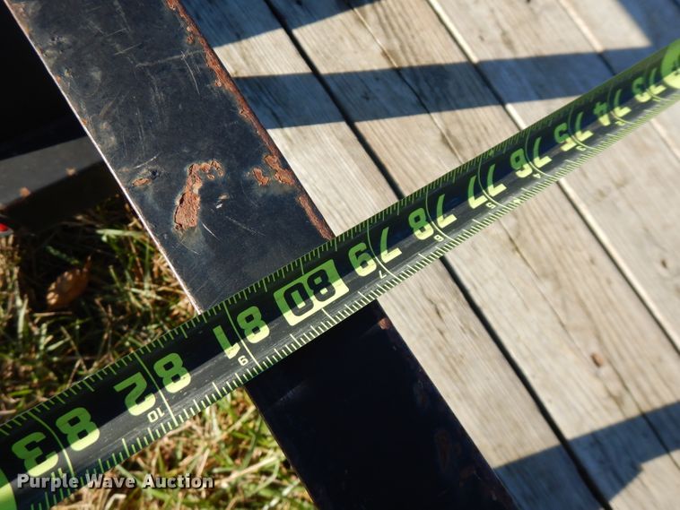 image for item FW9948 Shop built utility trailer