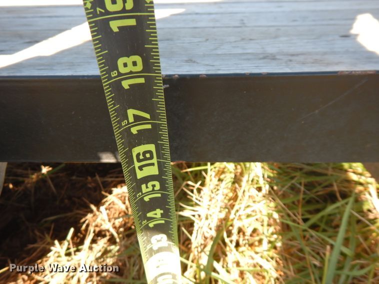 image for item FW9948 Shop built utility trailer