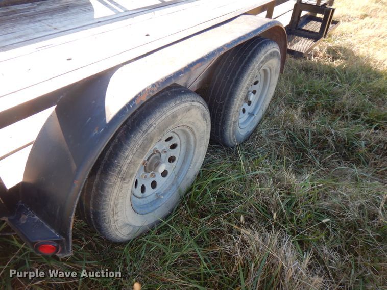image for item FW9948 Shop built utility trailer