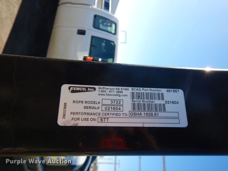 image for item FW9958 Scag Turf Tiger  ZTR lawn mower