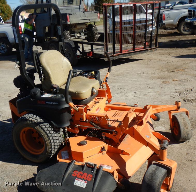 image for item FW9960 Scag Tiger Cat  ZTR lawn mower