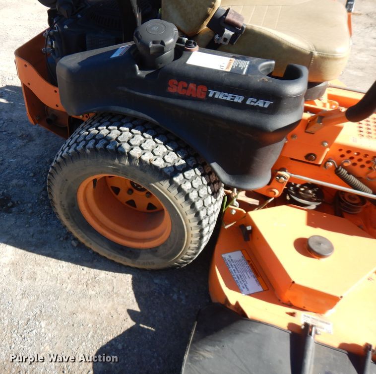 image for item FW9960 Scag Tiger Cat  ZTR lawn mower