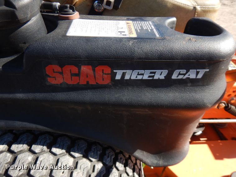 image for item FW9960 Scag Tiger Cat  ZTR lawn mower