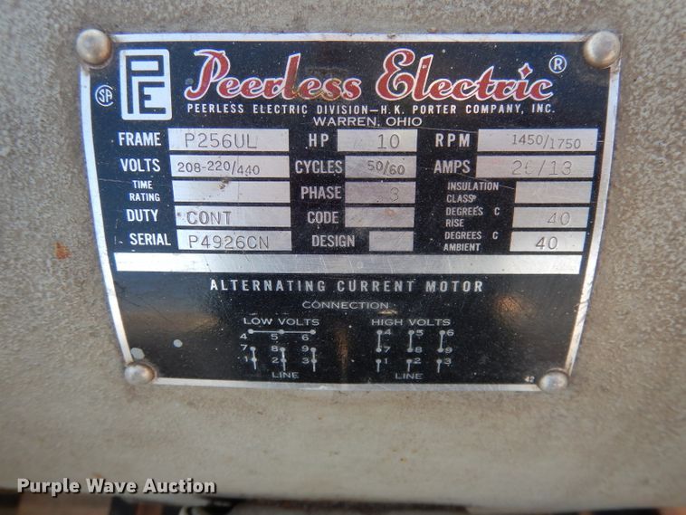 image for item GJ9615 Honeywell WP210K114 compressor