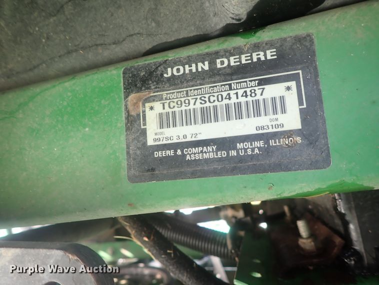 image for item GN9195 John Deere 997 ZTrak  ZTR lawn mower