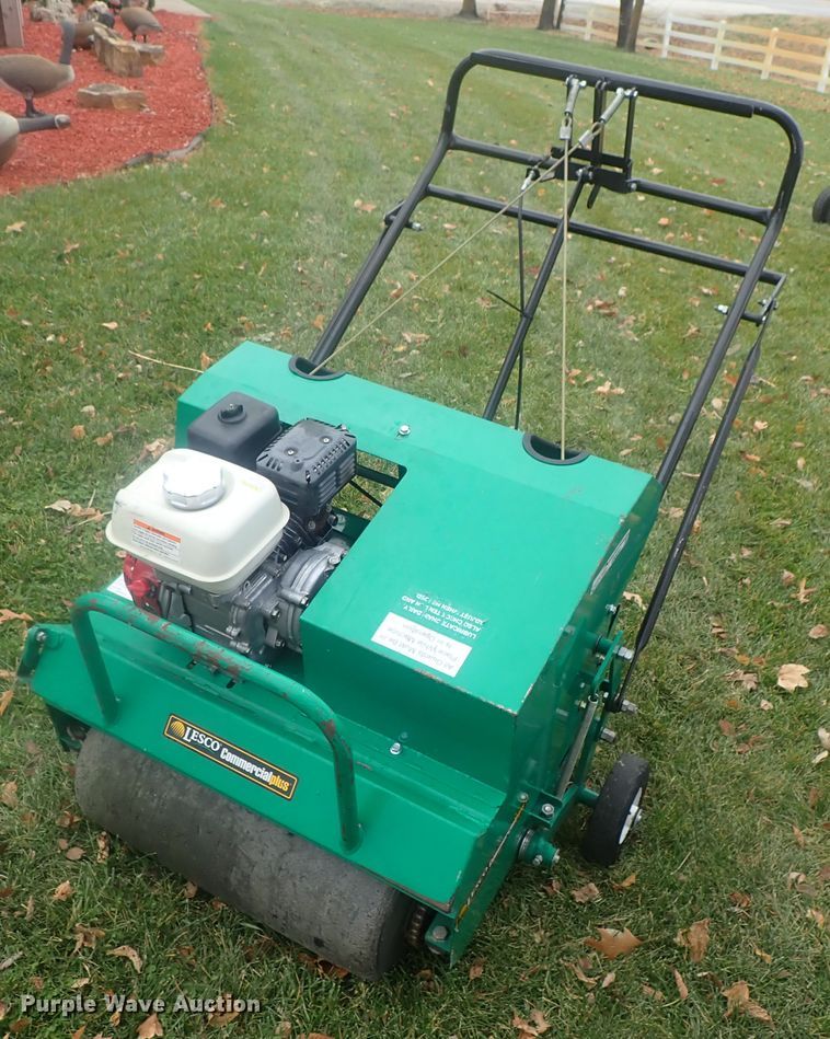 Lesco Commercial Plus aerator in Sedgwick, KS Item GN9201 sold