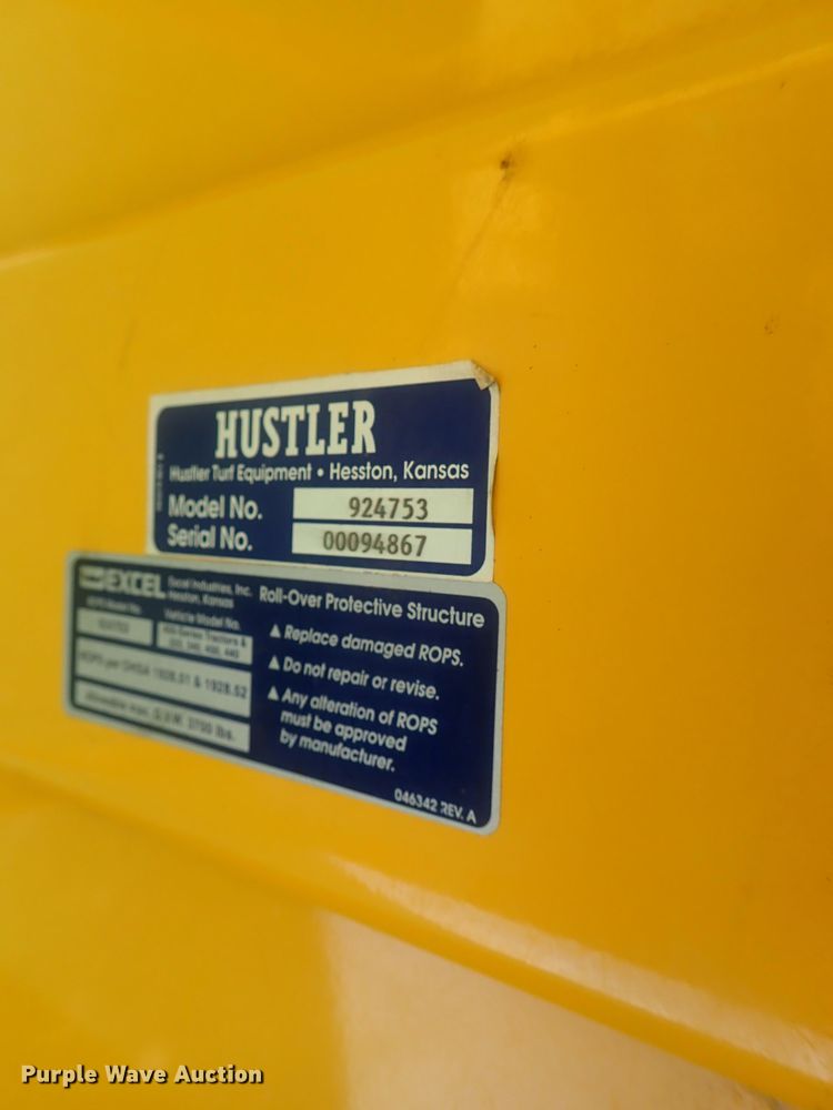 image for item GN9203 Hustler 4600  ZTR lawn mower