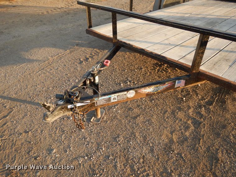 image for item GQ9872 2017 H&H 7X12 utility trailer