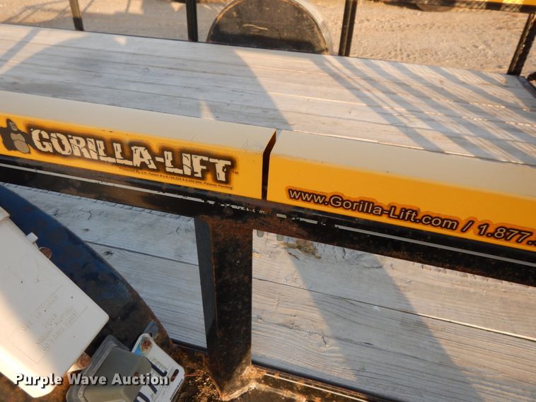 image for item GQ9872 2017 H&H 7X12 utility trailer