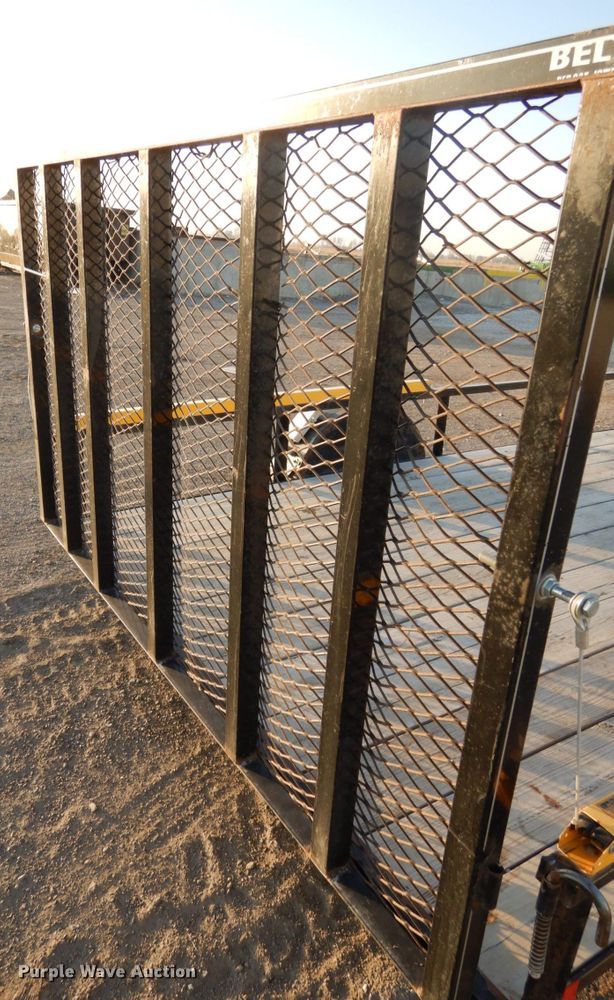 image for item GQ9872 2017 H&H 7X12 utility trailer