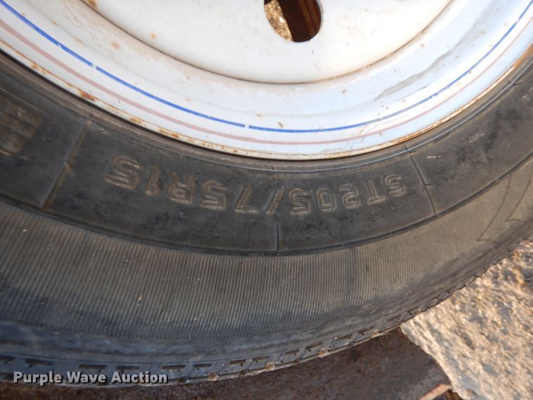 image for item GQ9872 2017 H&H 7X12 utility trailer