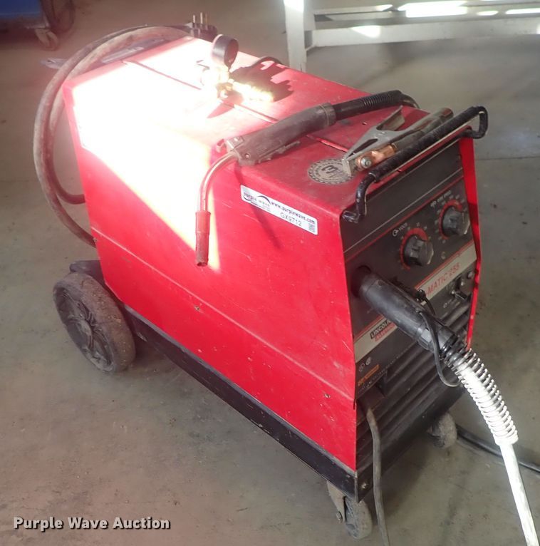 image for item GX9712 Lincoln Wirematic 255 wire feed welder