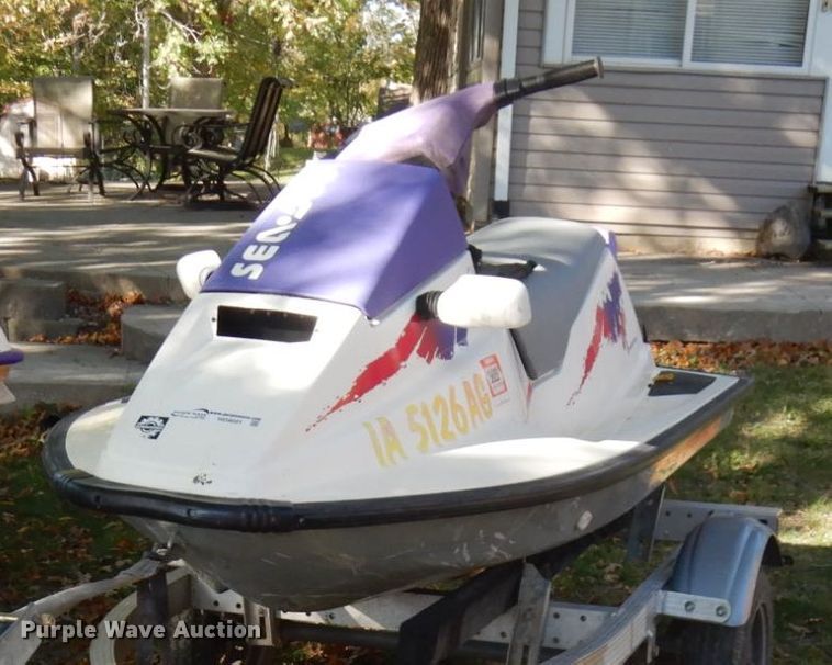 1992 SeaDoo Bombardier personal watercraft in Burlington, IA Item