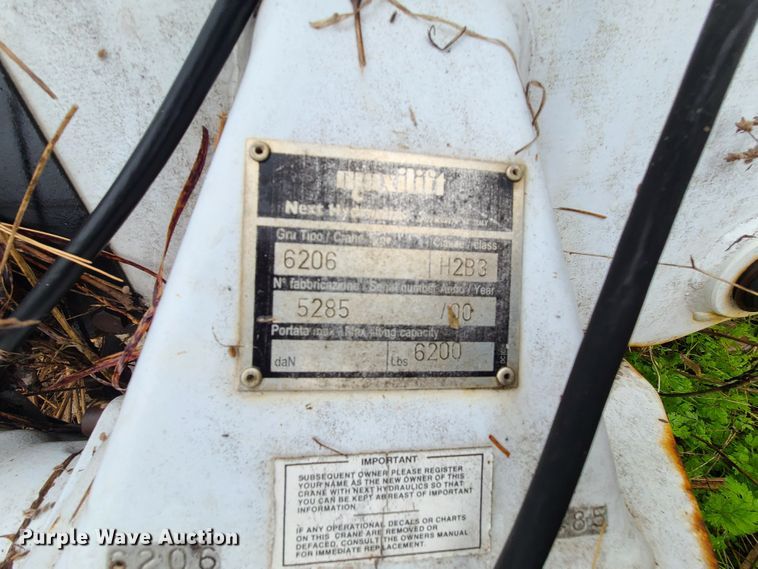 image for item HM9295 Cobra Maxilift 6206 crane