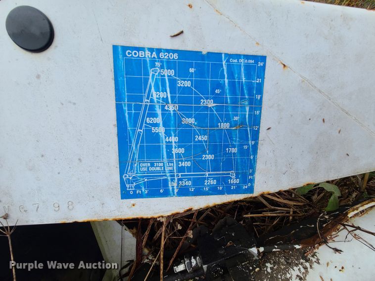 image for item HM9295 Cobra Maxilift 6206 crane