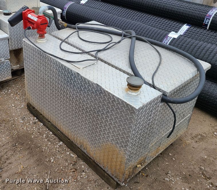 image for item HM9307 (3) aluminum auxiliary fuel tanks/toolboxes