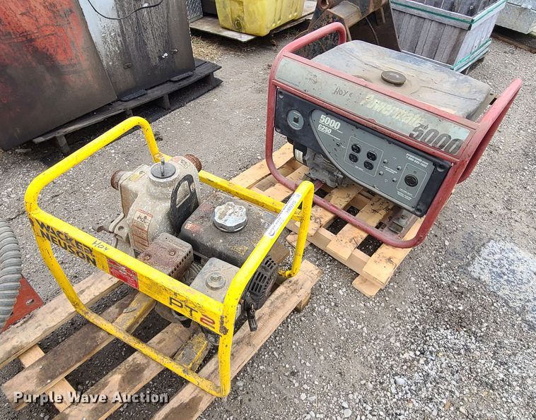 image for item HM9310 Generator and water pumps