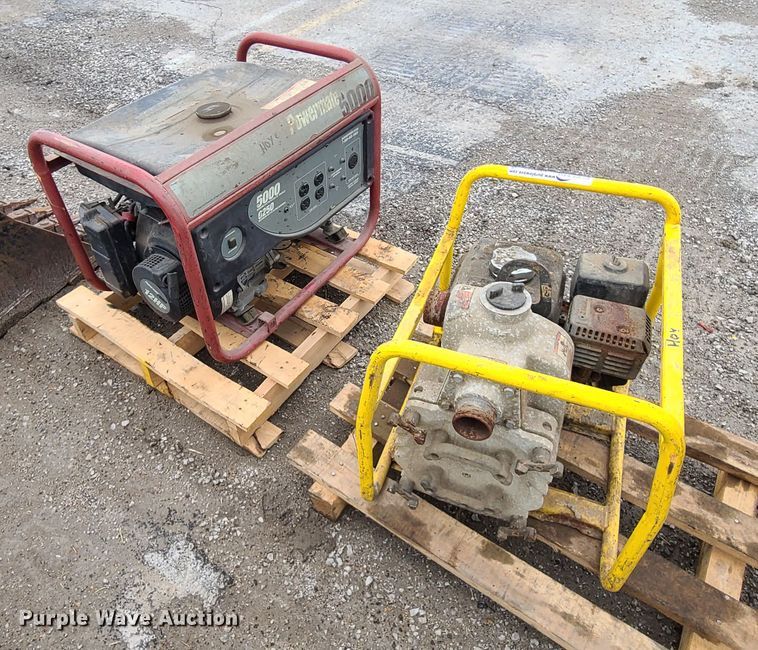 image for item HM9310 Generator and water pumps