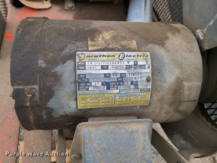 image for item HM9311 Johnson air compressor