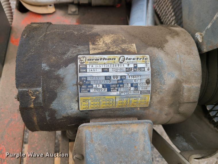 image for item HM9311 Johnson air compressor