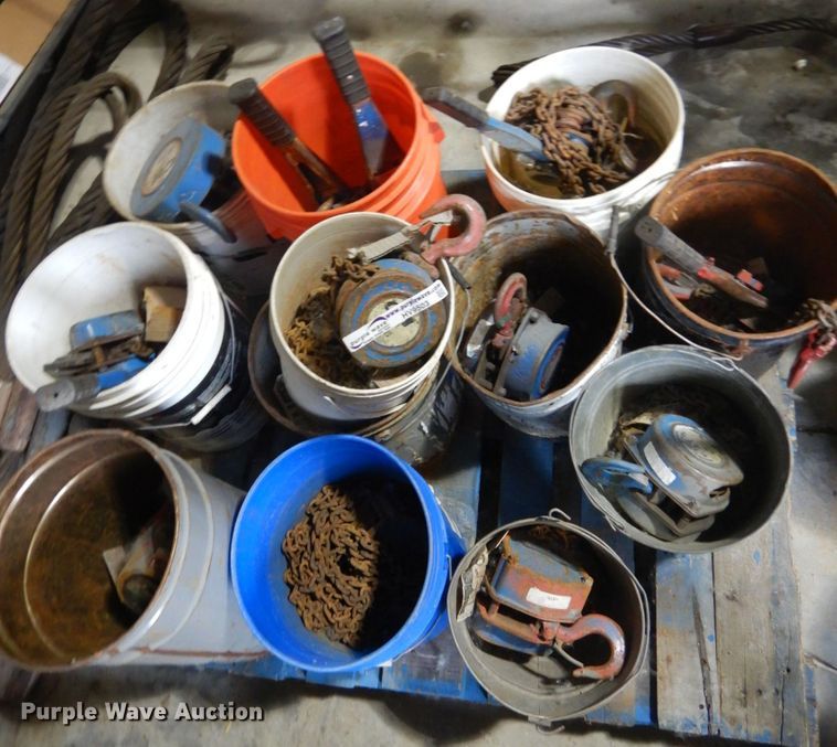 image for item HV9503 Hoists and come-a-longs