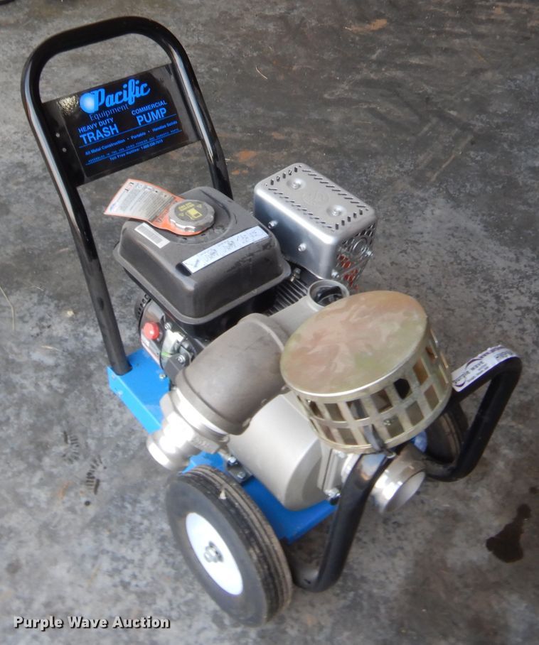 Pacific trash pump in Drumright, OK Item HW9164 sold Purple Wave