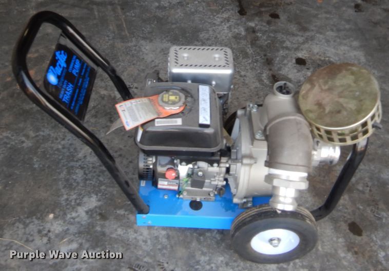 Pacific trash pump in Drumright, OK Item HW9164 sold Purple Wave