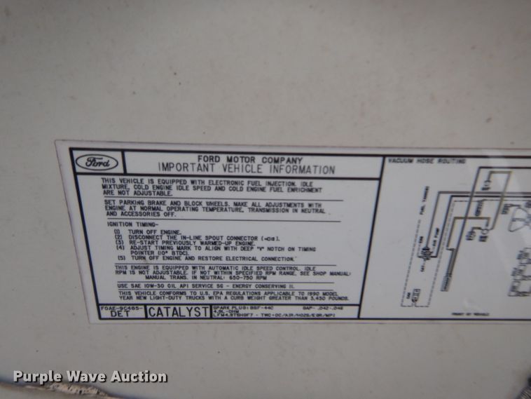 image for item HW9171 1990 Ford F150  pickup truck