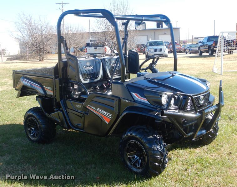 image for item HW9192 2018 Kubota Sidekick RTV-XG850  utility vehicle