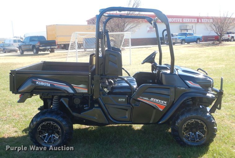 image for item HW9192 2018 Kubota Sidekick RTV-XG850  utility vehicle