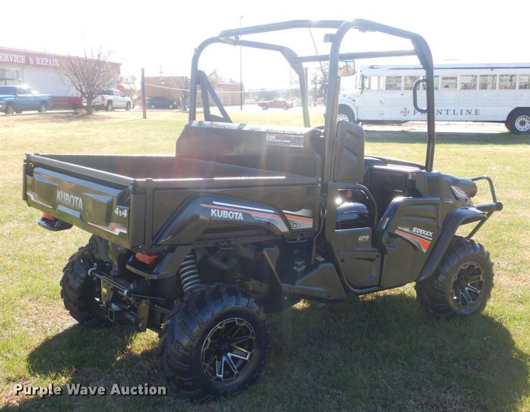 image for item HW9192 2018 Kubota Sidekick RTV-XG850  utility vehicle