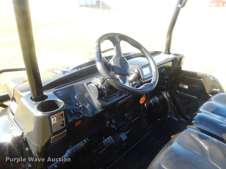 image for item HW9192 2018 Kubota Sidekick RTV-XG850  utility vehicle