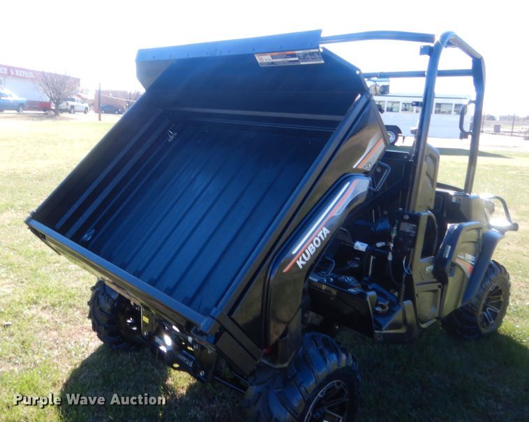 image for item HW9192 2018 Kubota Sidekick RTV-XG850  utility vehicle