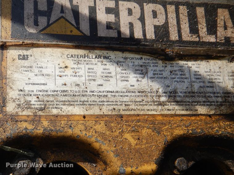 image for item HX9028 2004 Sterling Acterra  propane delivery truck