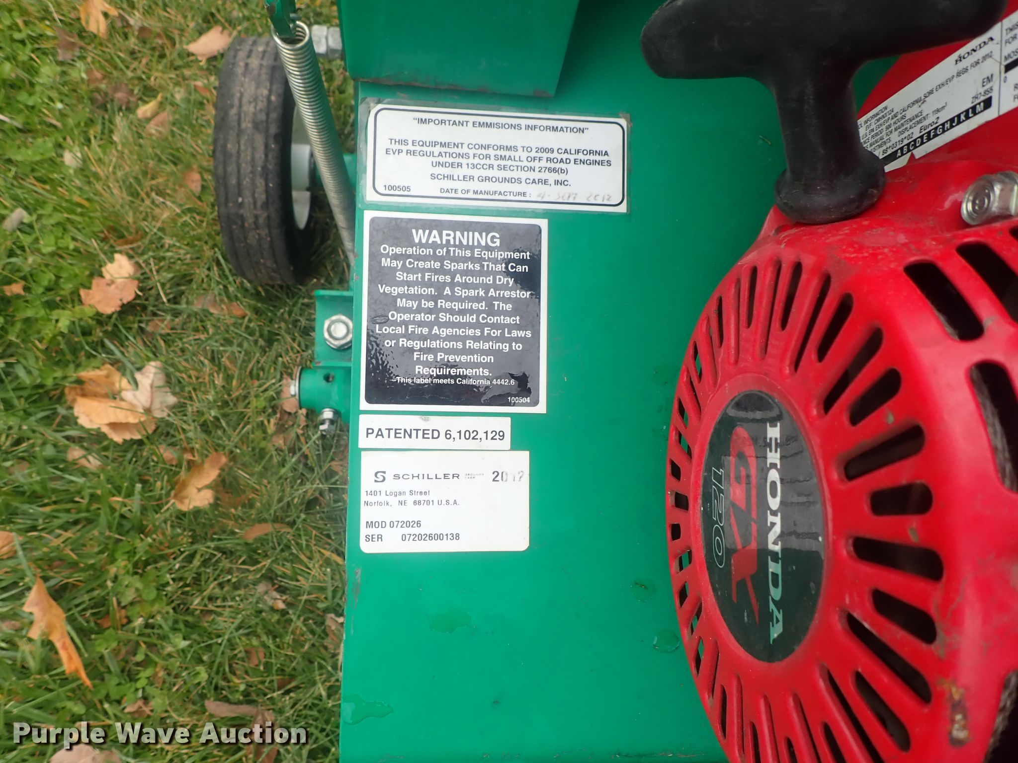 Lesco Commercial Plus aerator in Sedgwick, KS Item GN9201 sold