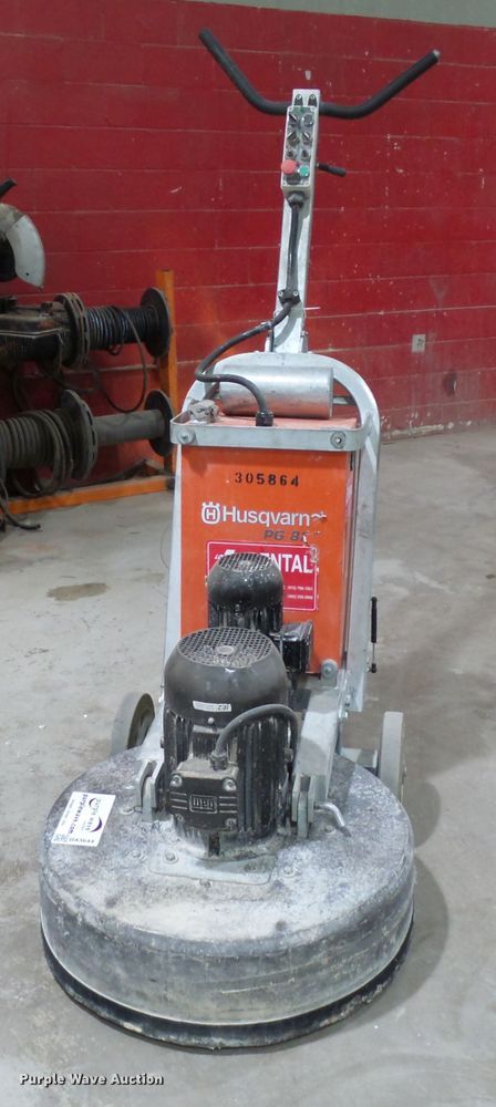 image for item DA3644 Husqvarna PG820 concrete grinder