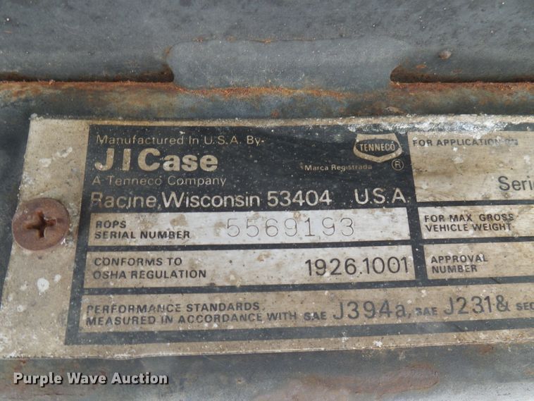 image for item DC2891 Case 1845  skid steer loader