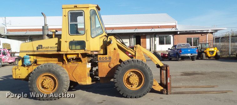 image for item DF0954 1981 Fiat-Allis 605B  wheel loader